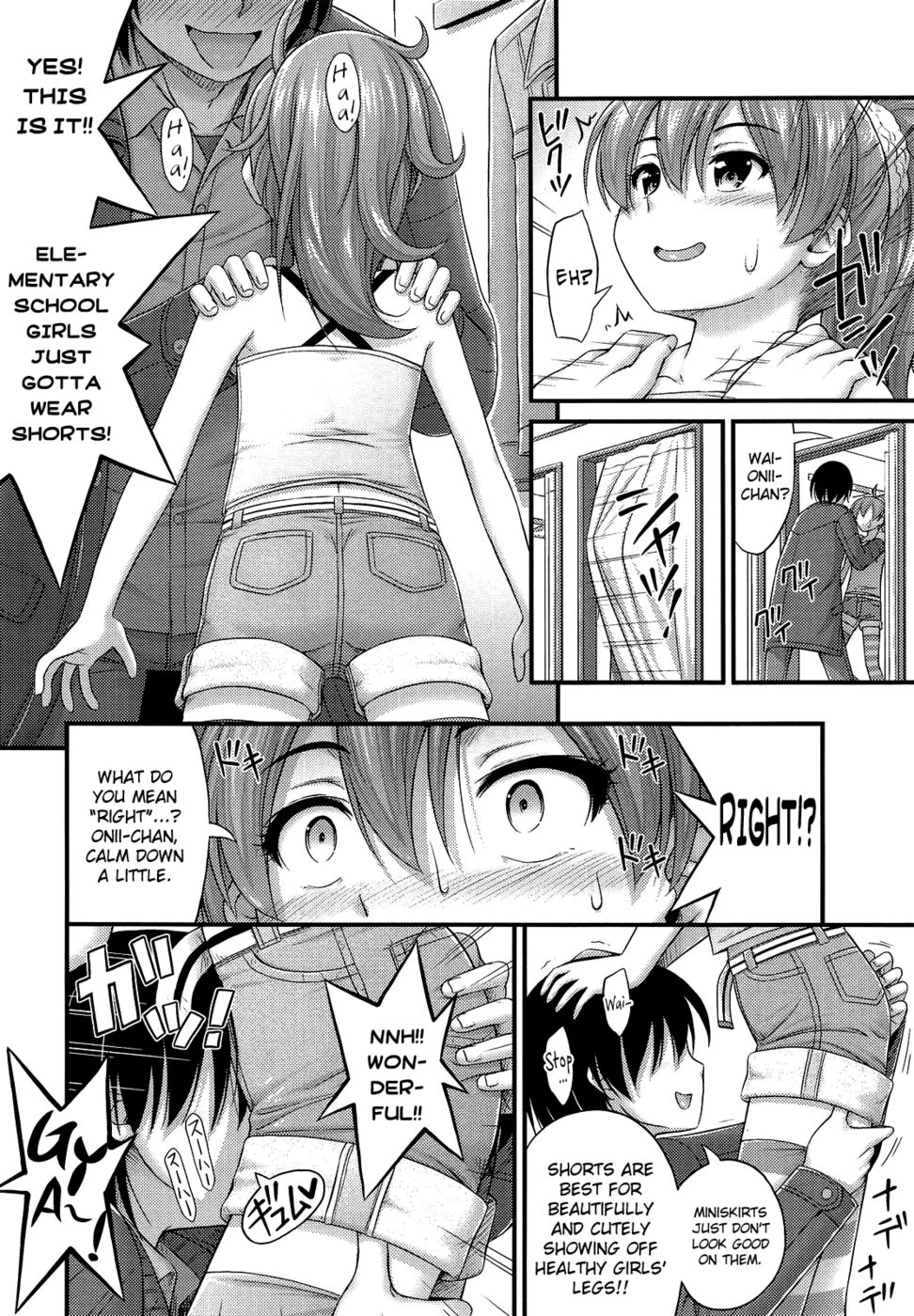 Hentai Manga Comic-Let's Change into Shorts-Read-6